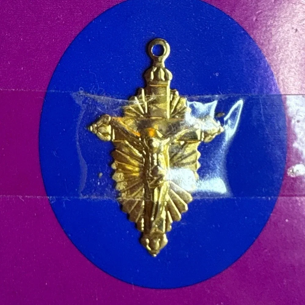 Millennium Crucifix Pendant Pope John Paul II‎ Jubilee Year 2000 St Jude Shrine